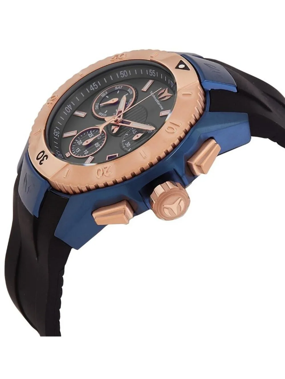 NWT Technomarine UF6 Chronograph Quartz Gunmetal Dial Men's Watch